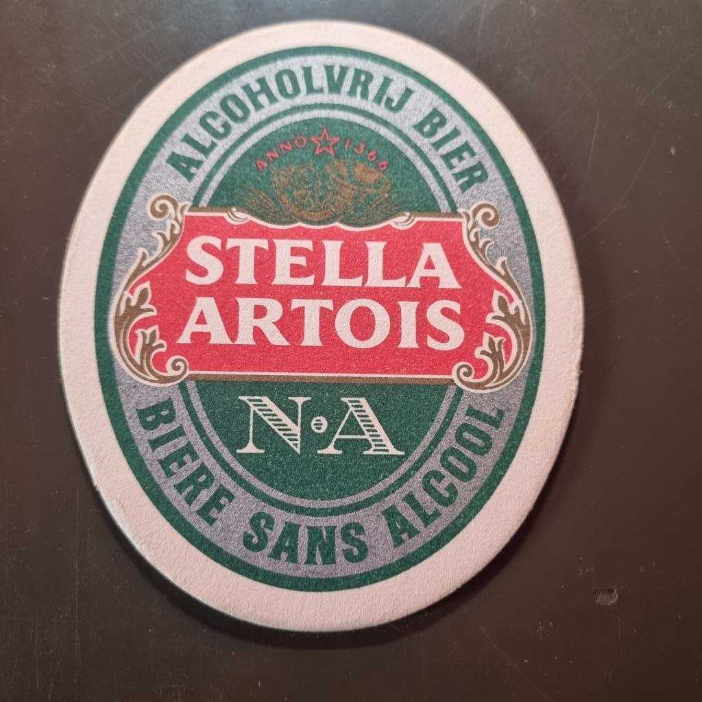 Sous Bock Stella Artois (modèle 185), Ophalen of Verzenden, Gebruikt, Viltje(s), Stella Artois