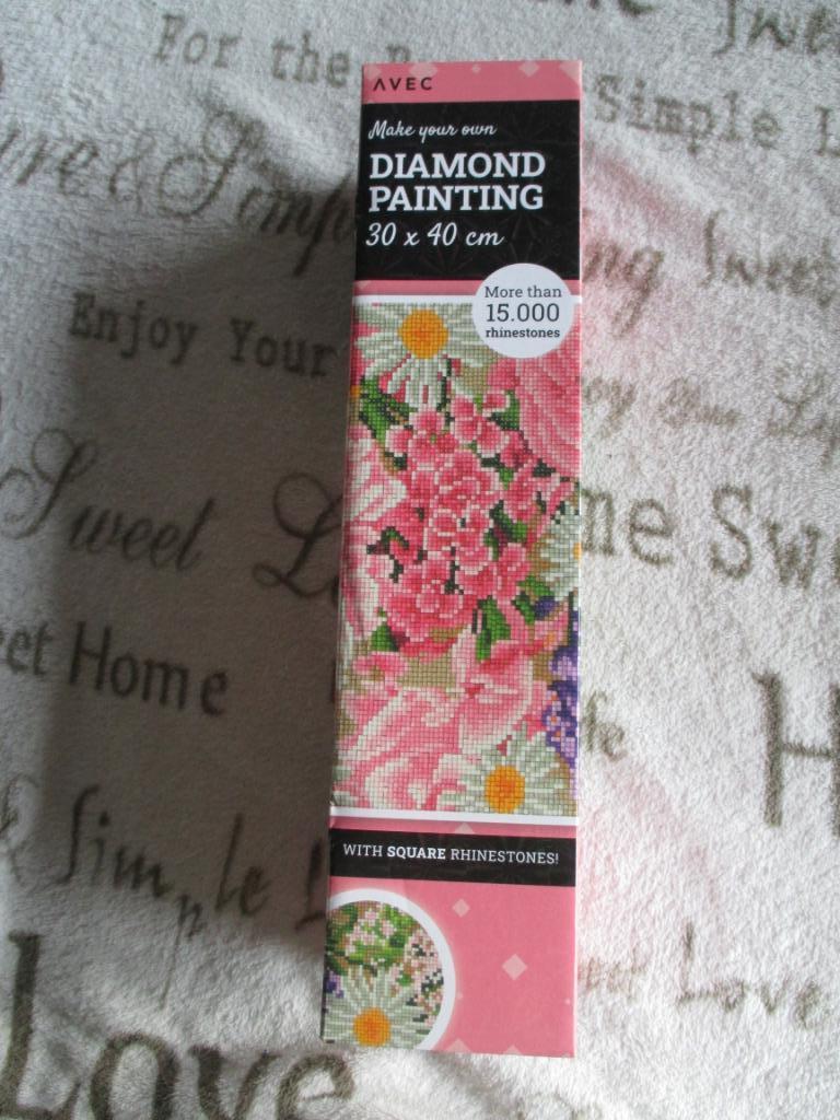 diamond painting bloem, Ophalen of Verzenden, Nieuw, Knutselwerk