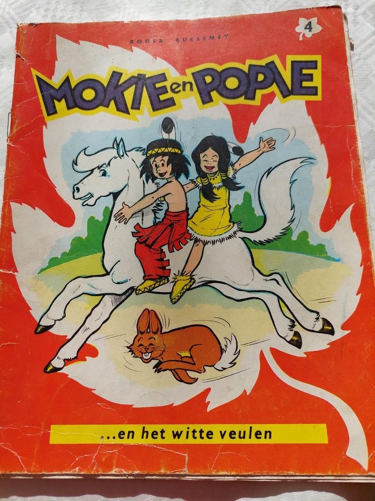 Mokie  en POKIE NR 4, Boeken, Ophalen of Verzenden, Gelezen, Roger Bussemey