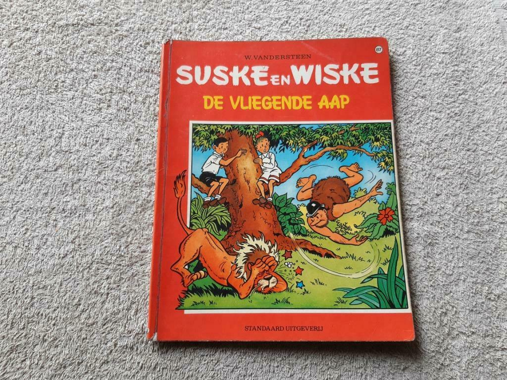 Suske en Wiske.87.De vliegende aap., Boeken, Eén stripboek, Ophalen of Verzenden, Gelezen