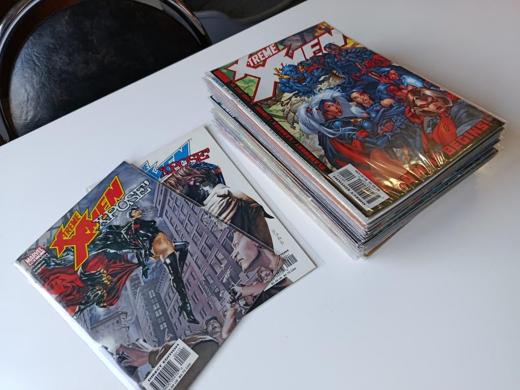 X-treme X-men engels compleet 1-46 + 2x Exposé, Ophalen of Verzenden, Zo goed als nieuw