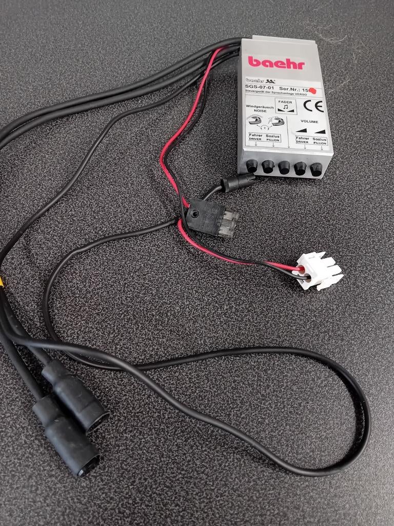 Baehr intercom verso, Motoren, Ophalen