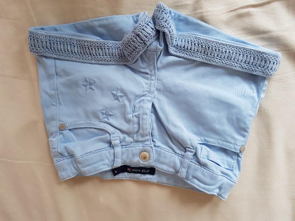 Short blauw merk river Woods maat 4 j, Kinderen en Baby's, Kinderkleding | Maat 104, River Woods, Meisje, Zo goed als nieuw, Ophalen