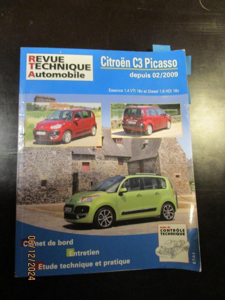 Revue TECHNIQUE citroen C32 picasso, Envoi