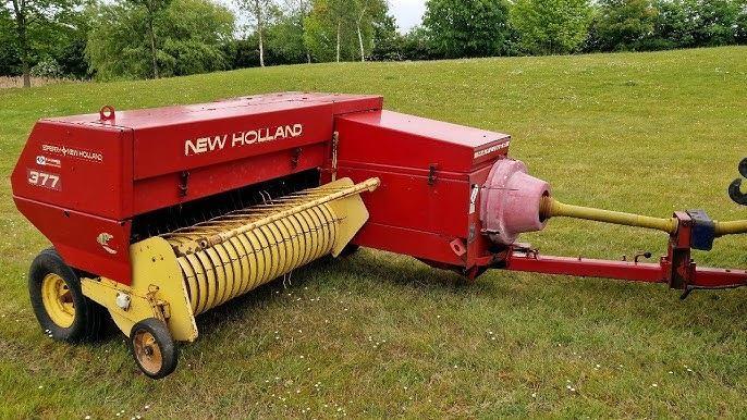 New holland 377 balenpers, Zakelijke goederen, Landbouw | Werktuigen, Ophalen, Weidebouw