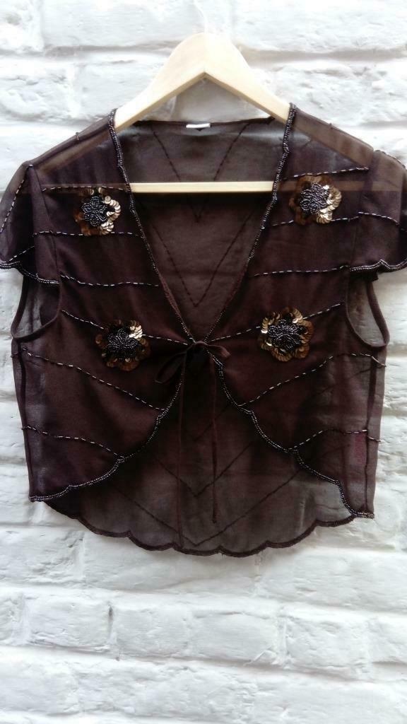 bolero, Kleding | Dames, Ophalen of Verzenden, Nieuw, Bruin, Overige typen