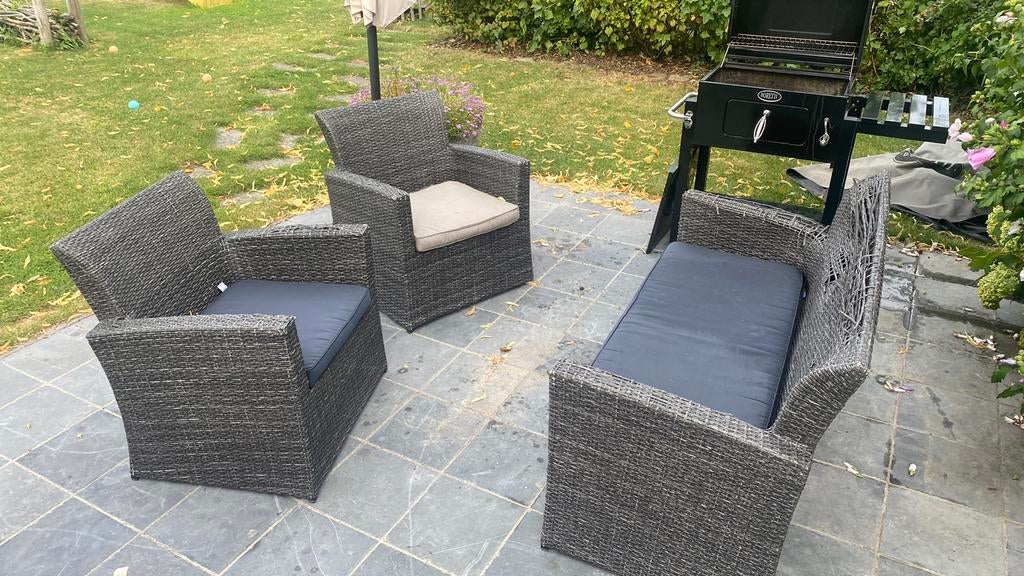 Gratis lounge set, Tuin en Terras, Tuinsets en Loungesets, Ophalen, Gebruikt