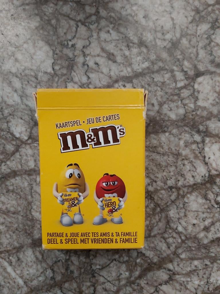 Jeu de cartes M&M's, Enlèvement ou Envoi, Comme neuf