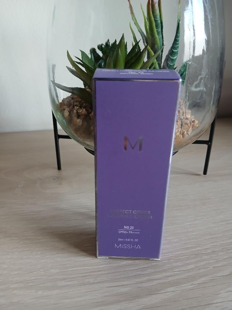 MISSHA Perfect Cover BB Cream - No. 23 Natural Beige, Gehele gezicht, Beige, Nieuw, Ophalen of Verzenden