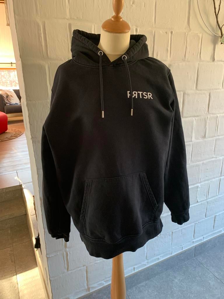 Zwarte hoodie, Ophalen, Zo goed als nieuw, Maat 52/54 (L)