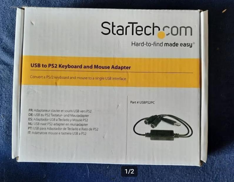 USB TO PS2 KEYBOARD AND MOUSE ADAPTERS NIEUW, Computers en Software, Ophalen of Verzenden, Nieuw