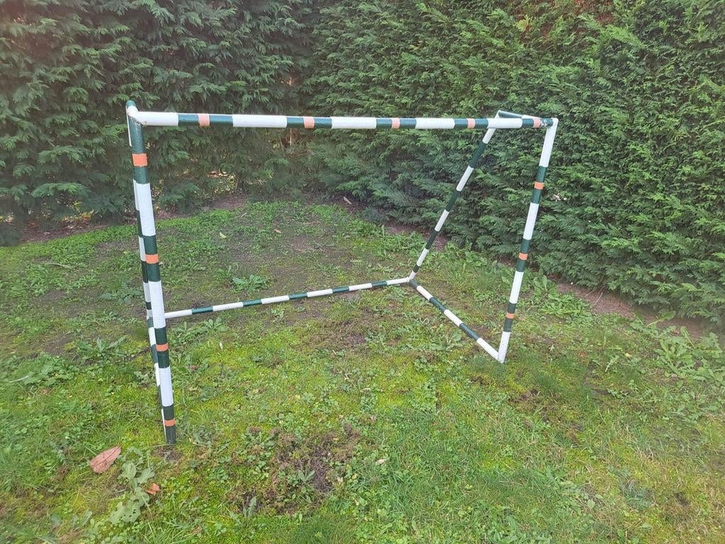 Ijzeren voetbaldoel zonder net, Kinderen en Baby's, Speelgoed | Buiten | Speeltoestellen, Ophalen of Verzenden, Zo goed als nieuw