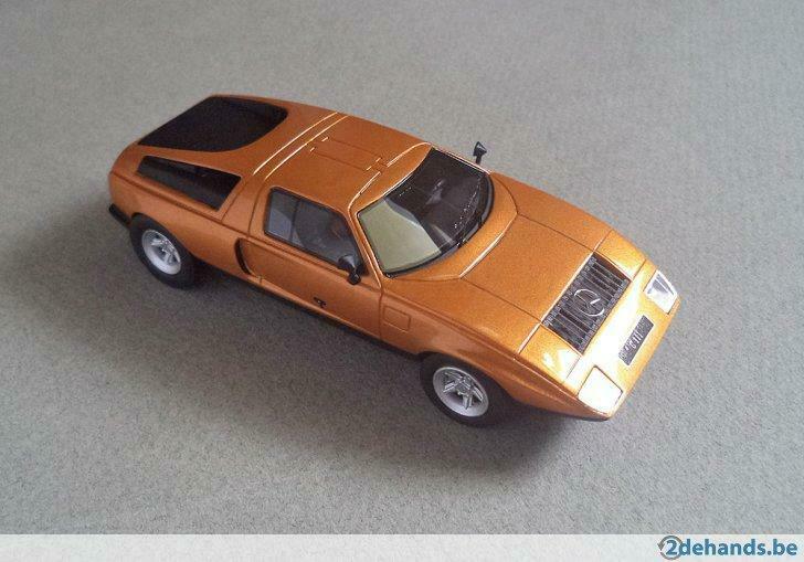 1:43 BoS Models 43195 Mercedes C111-I concept 1969 orange, Enlèvement ou Envoi, Neuf, Voiture