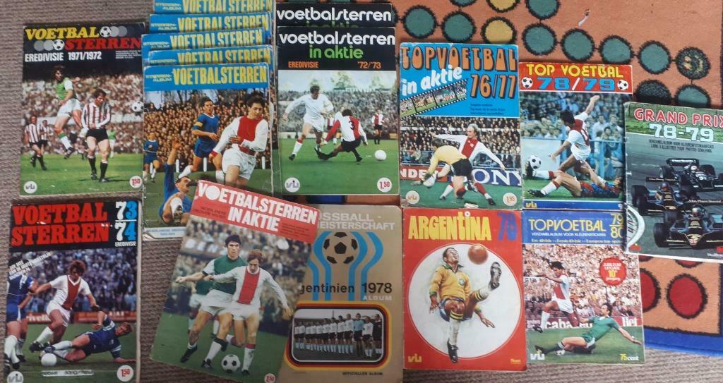 Vanderhout Voetbalalbums, Enlèvement ou Envoi, Utilisé, Affiche, Image ou Autocollant