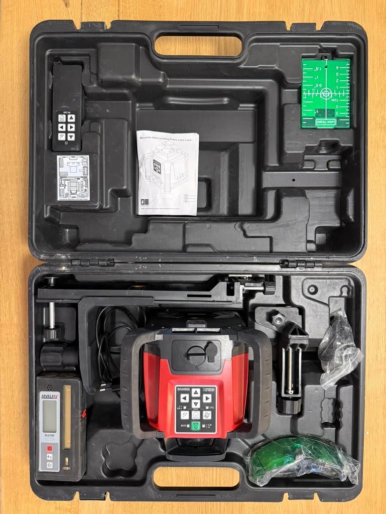 Laser vert Levelfix HVG 550, Enlèvement, Comme neuf, Distance