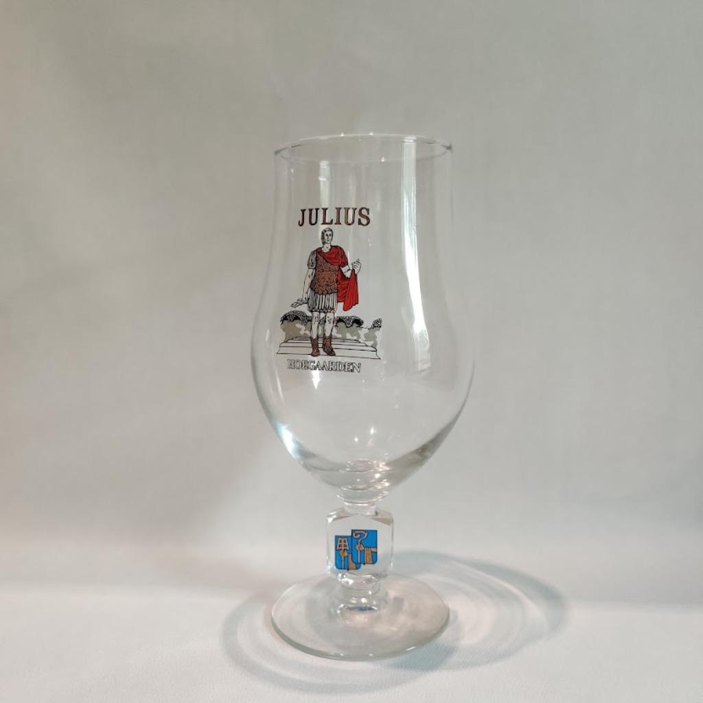 Julius Hoegaarden avec emblème de pied. 1 pièce. GL3, Collections, Enlèvement ou Envoi