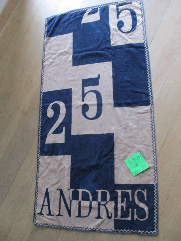 badhanddoek , strandhanddoek , sporthanddoek van Andress, Enlèvement ou Envoi, Utilisé, Autres types