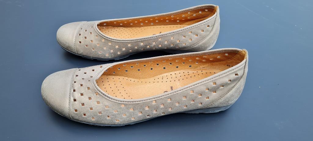 Damesschoenen Gabor - maat 6,5 - goudkleurig, Enlèvement ou Envoi, Autres couleurs, Gabor, Porté