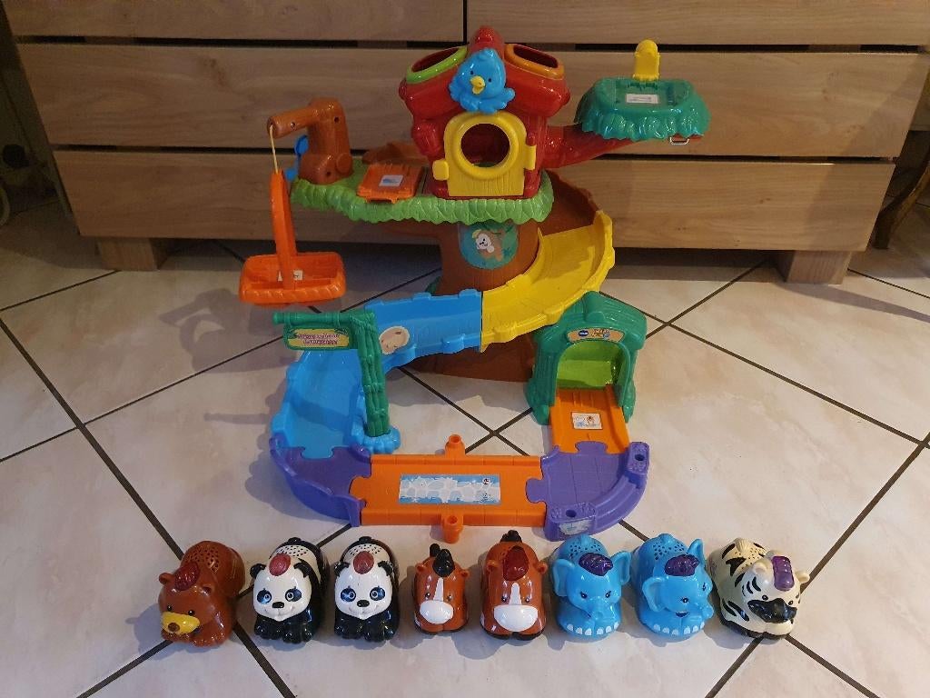 Ensemble jouet Tut tut Animo VTech, Enlèvement