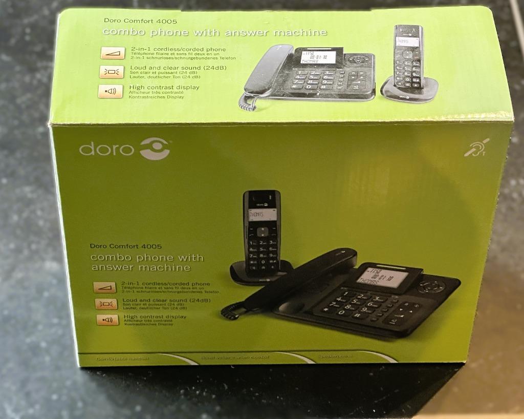 Téléphone pour seniors Doro Comfort 4005, Télécoms, Enlèvement ou Envoi, Comme neuf