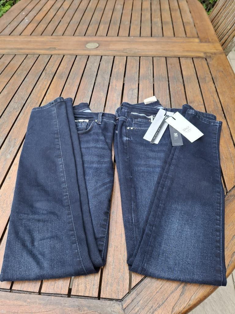 2 jeans ONLY 29' 30-Skinny fit-1 NIEUW en één 2X gedragen, Only, Ophalen, Nieuw, Blauw