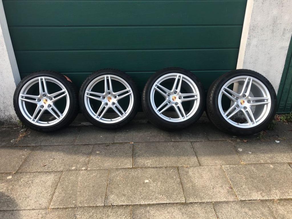 4 alu wiel Porsche 911 991 992 996 997 GRATIS BANDEN !, 19 inch, Gebruikt, Banden en Velgen, Personenwagen