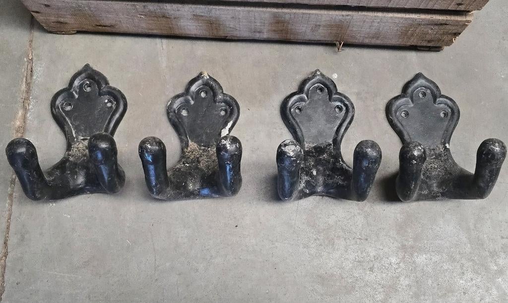 Porte-manteau robuste, rustique, antique, rural, vintage, Enlèvement