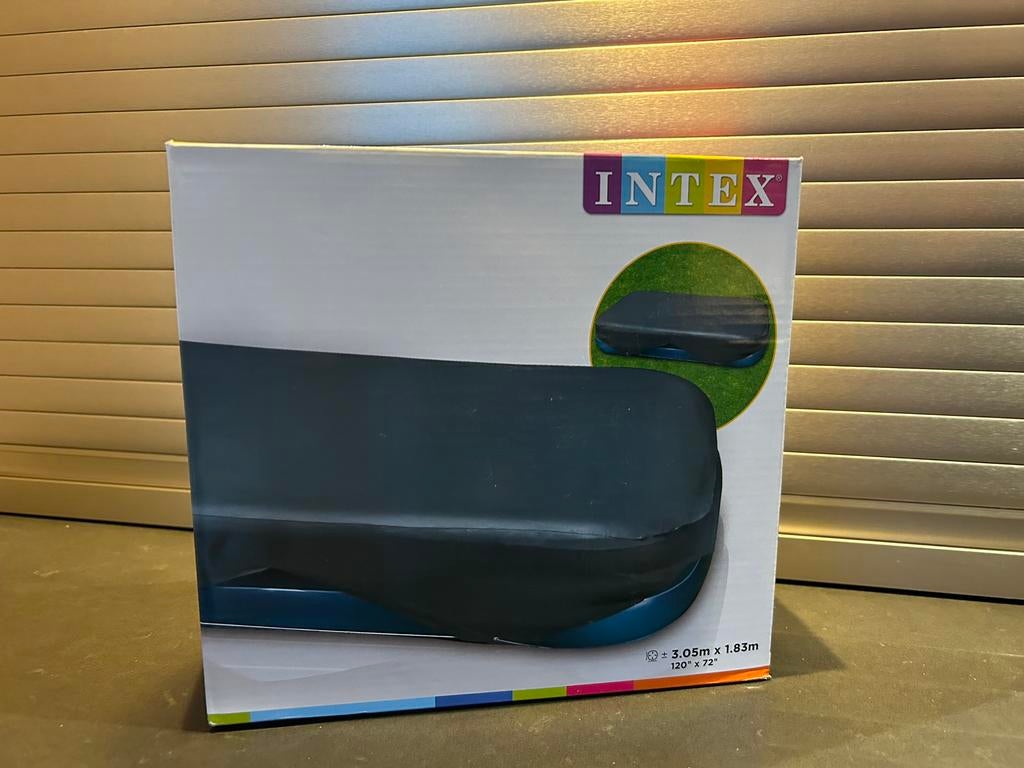 Housse de piscine Intex 3,05 m x 1,83 m [Nouveau], Enlèvement, Neuf, Couverture de piscine