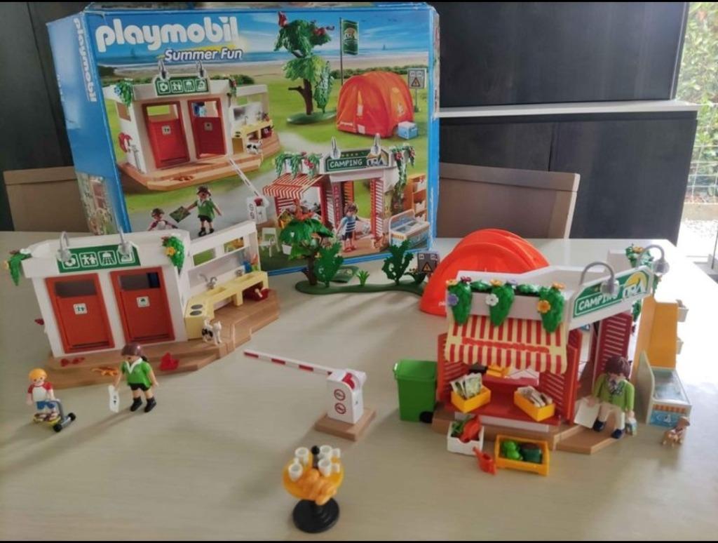 playmobil grote camping, Kinderen en Baby's, Speelgoed | Playmobil, Ophalen, Zo goed als nieuw