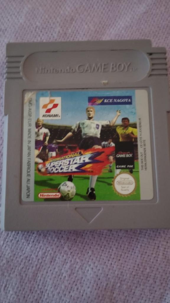 Jeu International superstar soccer game boy, Games en Spelcomputers, Spelcomputers | Nintendo Game Boy, Ophalen of Verzenden, Gebruikt
