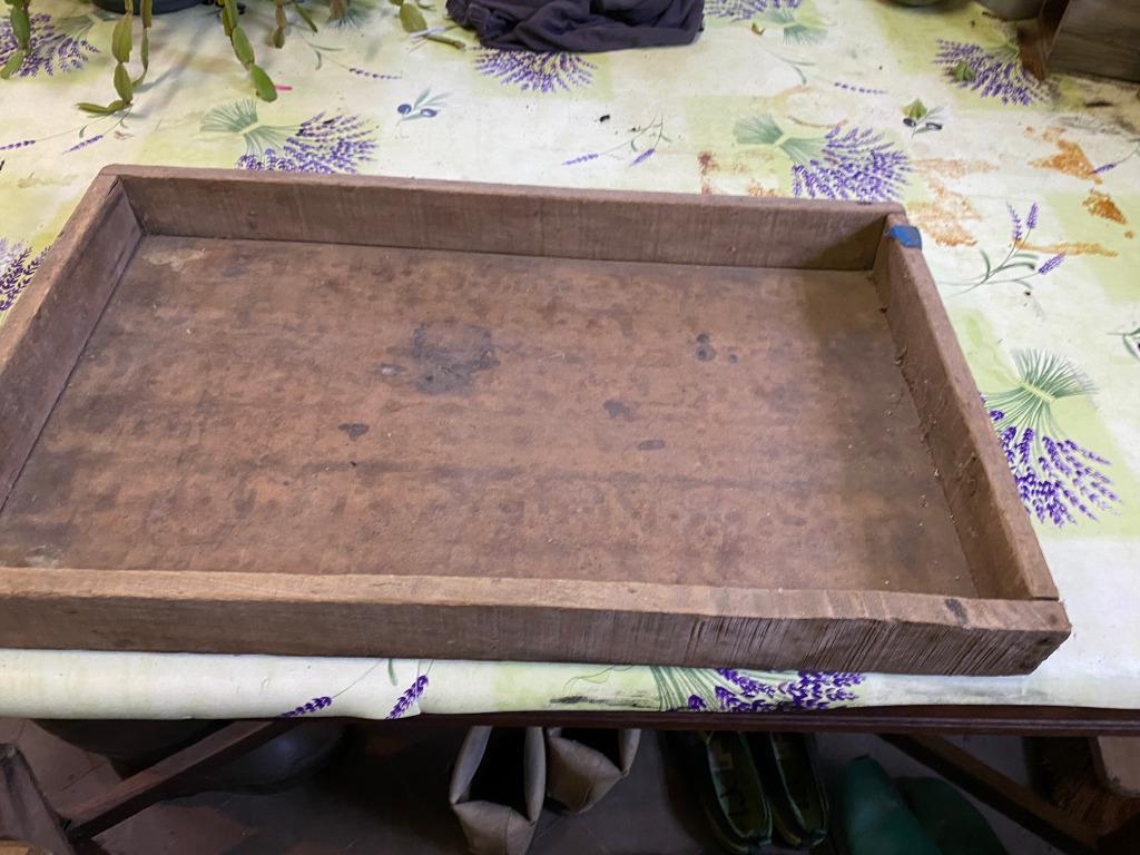 oude industriële houten bakken, Doe-het-zelf en Bouw, Ophalen, Gebruikt, 50 tot 75 cm, Minder dan 35 cm
