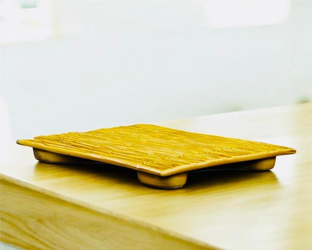 Boch Frères Keralux kaasplankje „Temptation”, Ophalen of Verzenden, Gebruikt