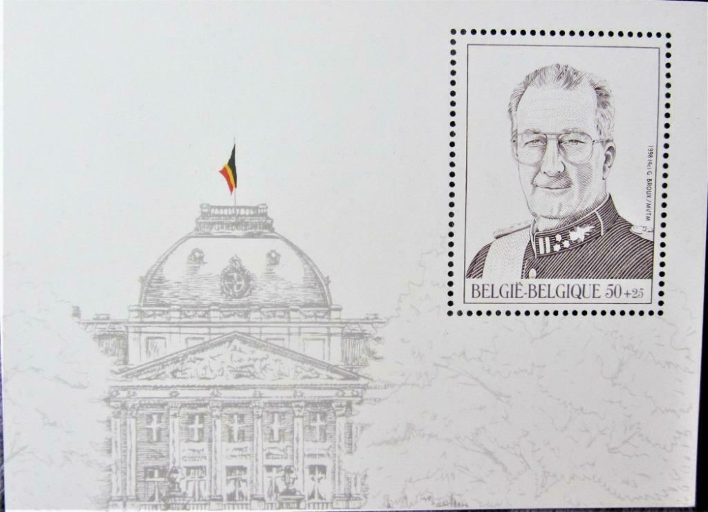 POSTZEGELS BELGIË- KONING ALBERT II **  BL 75, Postzegels en Munten, Ophalen of Verzenden, Postfris, Koningshuis