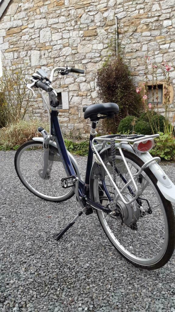 Vélo électrique hollandais Sparta 1 ION e-bike, 50 km par batterie ou plus, Comme neuf, Enlèvement, 51 à 55 cm