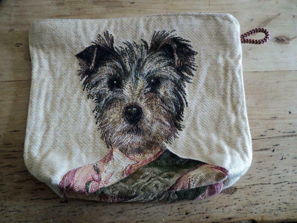 toiletzakje of tasje met afbeelding hond, Ophalen of Verzenden, Nieuw