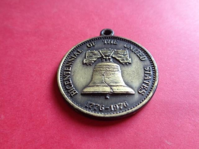 US medaille, 1776-1976 BICENTENNIAL, LIBERTY BELL, Postzegels en Munten, Ophalen of Verzenden, Overige materialen
