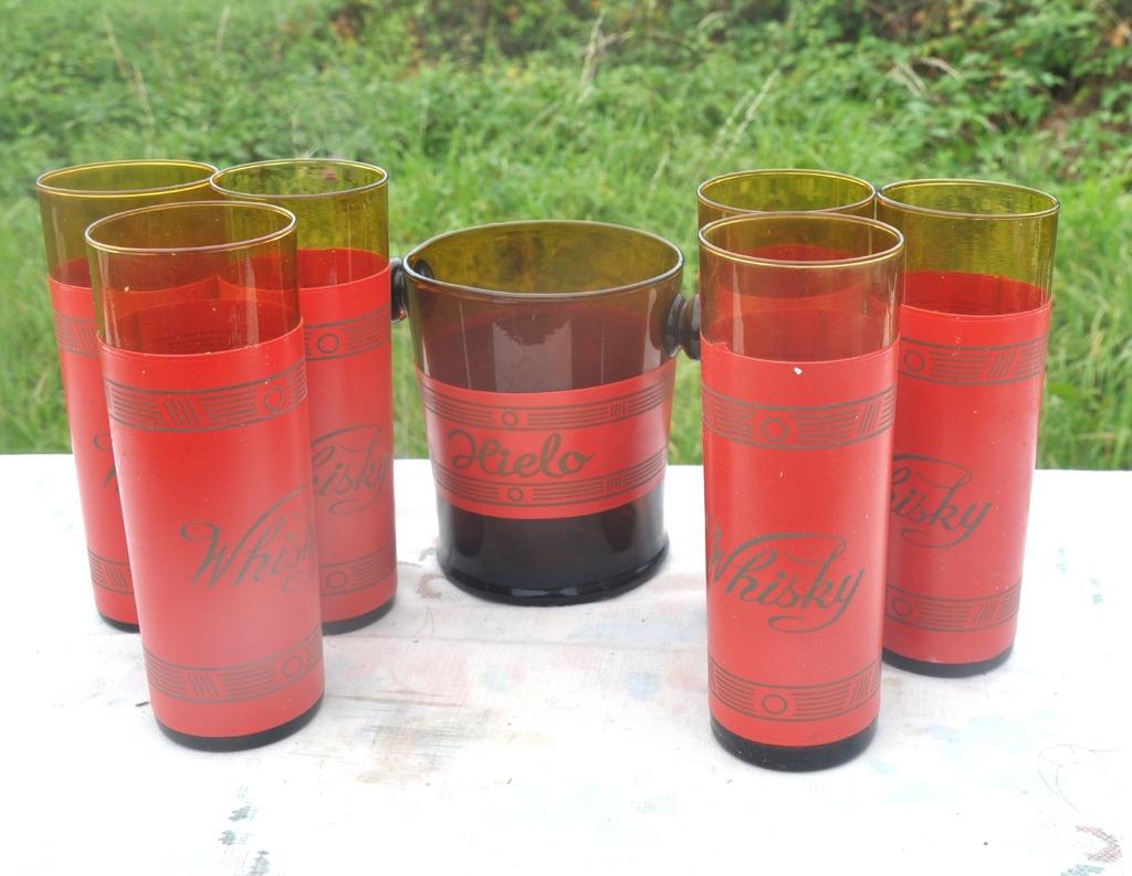 ensemble a drink et seau a glaçon vintage, Enlèvement ou Envoi