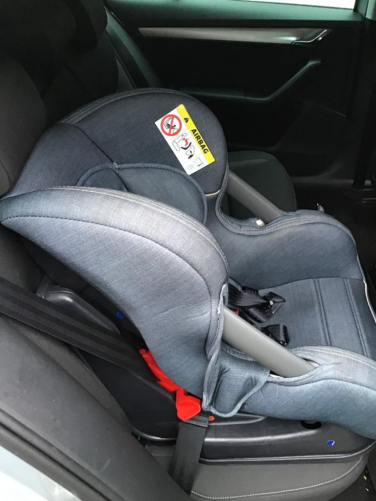 Autostoel TEX baby voor kinderen, Kinderen en Baby's, Verstelbare rugleuning, Autogordel, 0 t/m 18 kg, Zo goed als nieuw