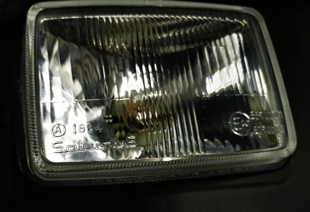 OEM Saturnus 1804 Rechthoekige Koplamp voor  Bromfiets, Fietsen en Brommers, Ophalen of Verzenden, Nieuw, Koplamp