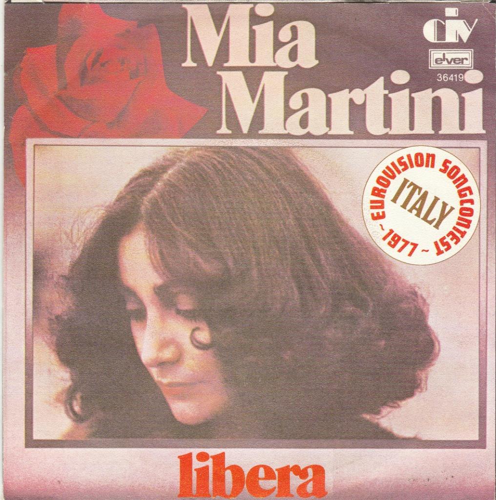 45T: Mia Martini: Libera   Eurovisie, 7 inch, Single, Ophalen of Verzenden, Zo goed als nieuw