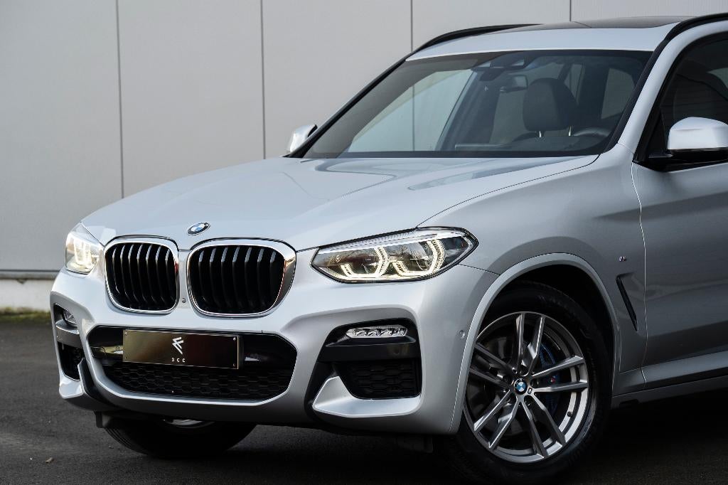 BMW X3 20i X-Drive M-Sport BECAR/PANO/KEYLESS/360/HEADUP, Auto's, BMW, Automaat, 1998 cc, USB, 4 cilinders