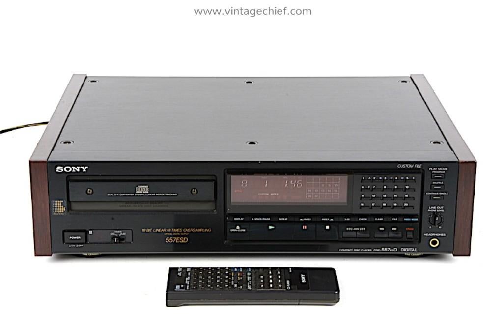 SONY  CDP-557ESD, Ophalen, Zo goed als nieuw, Sony
