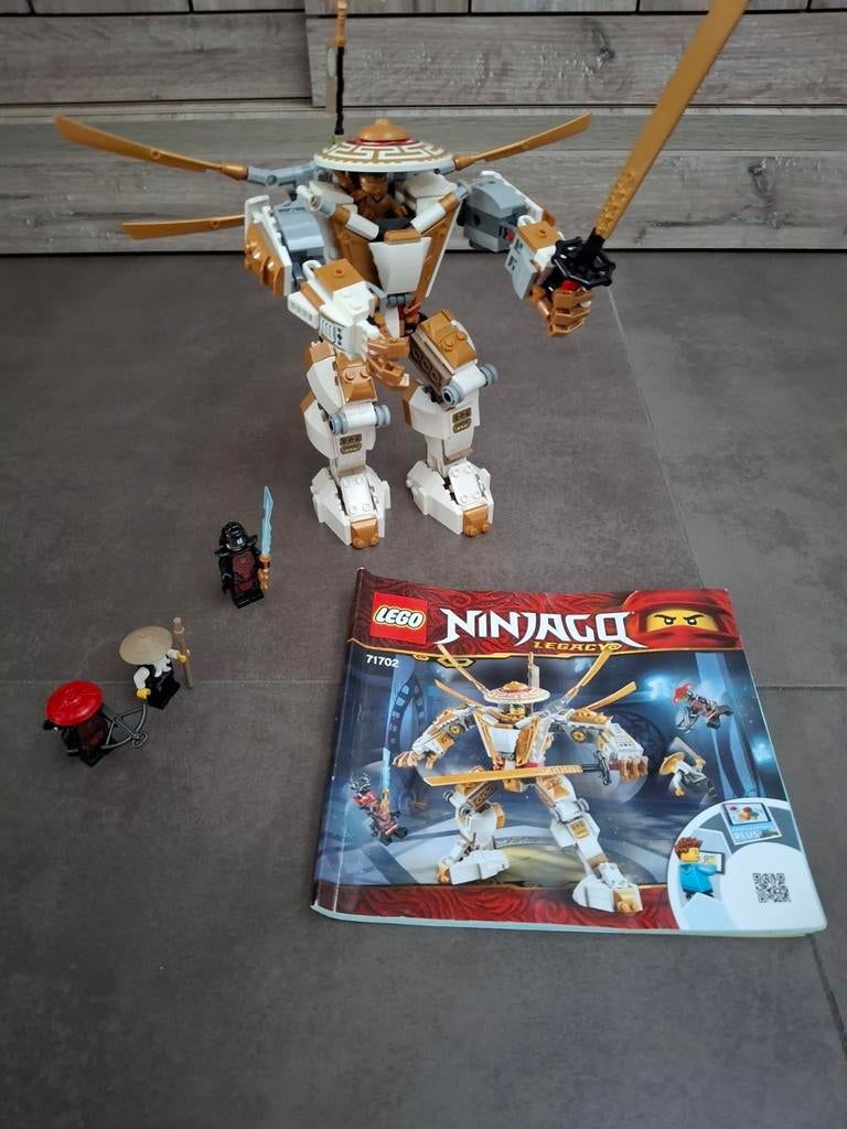 Lego Ninjago Gouden Mech 71702, Enlèvement, Utilisé, Lego