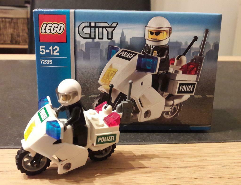 Lego 7235 politie moto, Ophalen of Verzenden, Zo goed als nieuw, Complete set, Lego
