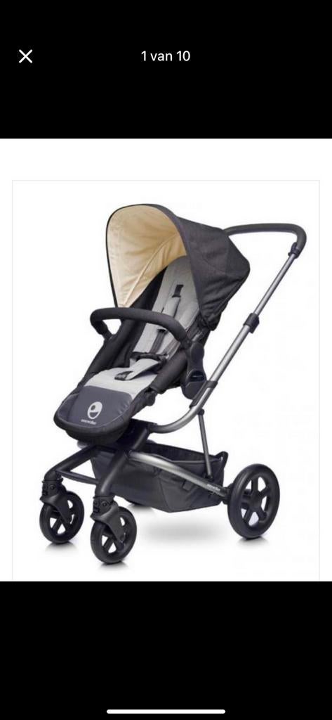 Duo kinderwagen Easywalker Harvey, Enfants & Bébés, Autres marques, Tige de poussée réglable, Poussette combi, Comme neuf