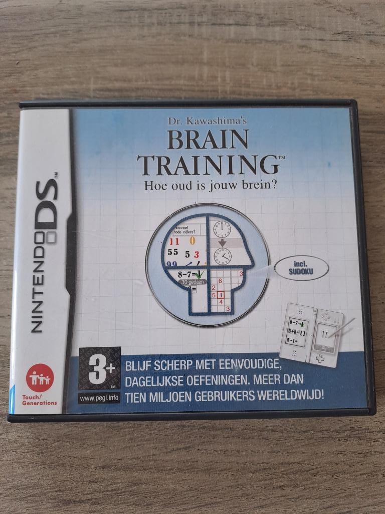 Nintendo DS spel - brain training, Ophalen, Gebruikt, Puzzel en Educatief