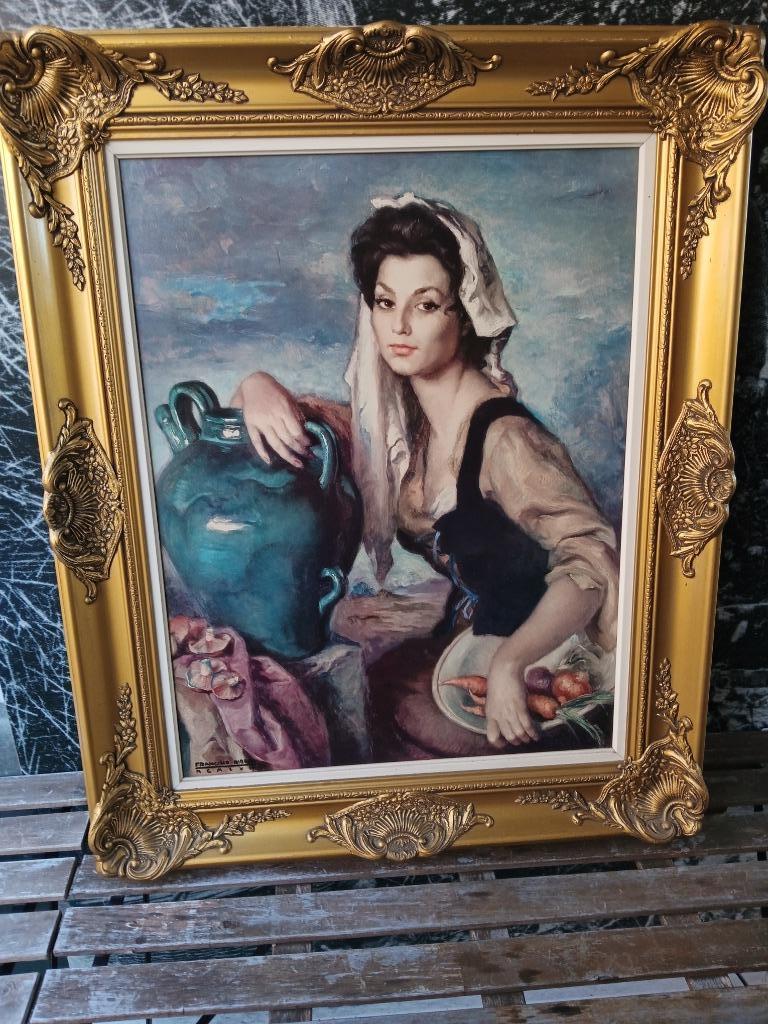 Schilderij Francisco Ribera, Antiek en Kunst, Ophalen