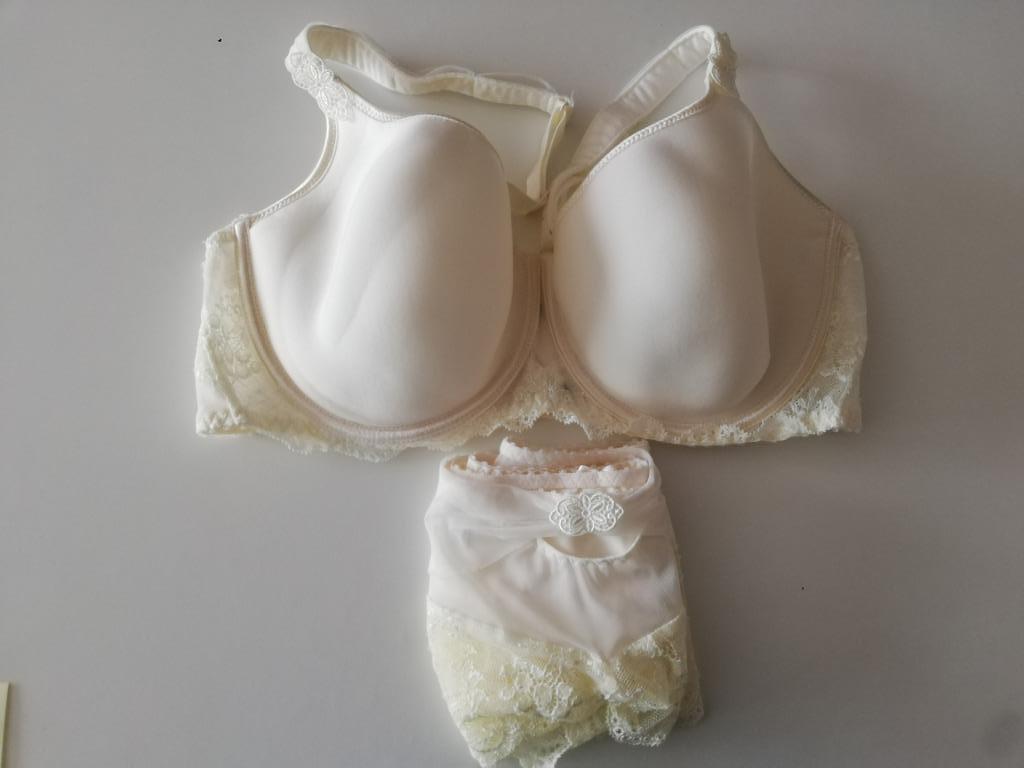 Ensemble de lingerie blanc, Autre, Enlèvement ou Envoi, Blanc, Ensemble