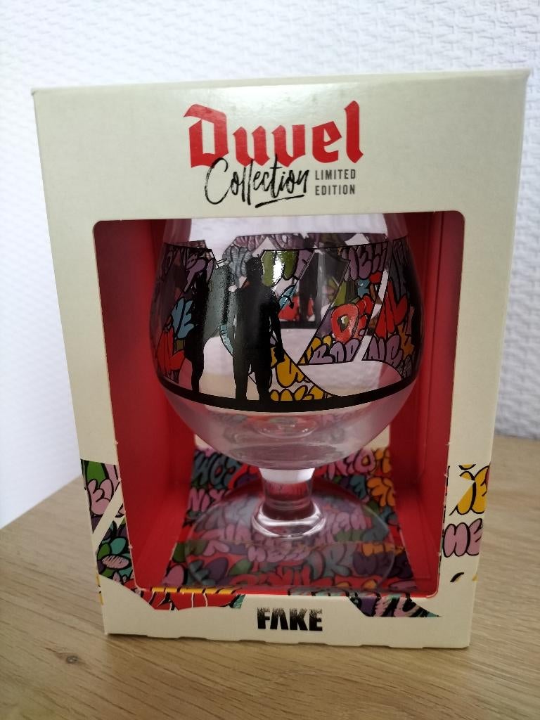 Duvelglas Fake, Ophalen of Verzenden, Zo goed als nieuw, Glas of Glazen, Duvel