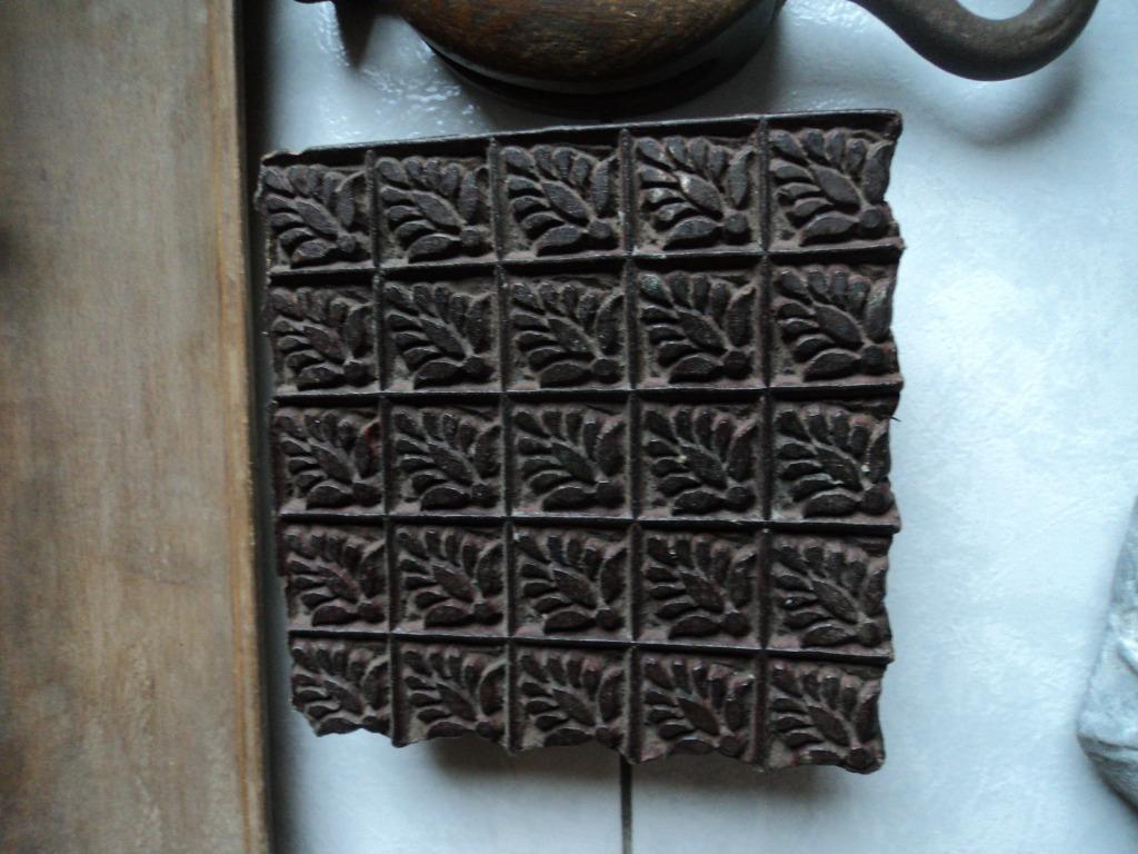 oude houten stempel, Antiek en Kunst, Ophalen